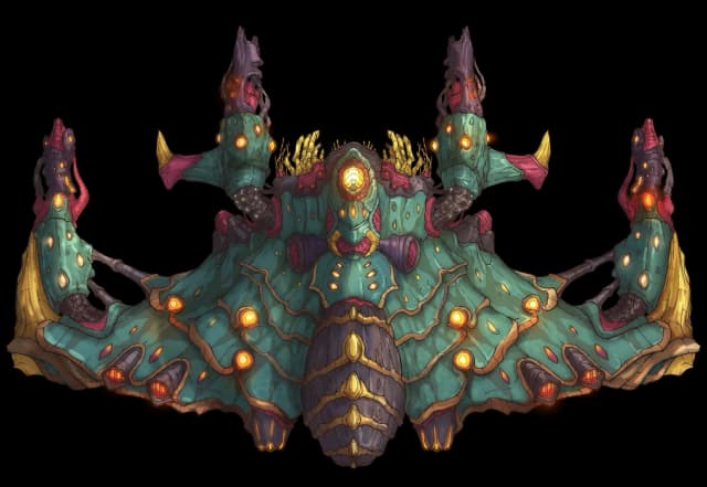 Tettigarctidax map, Original Exterior variant