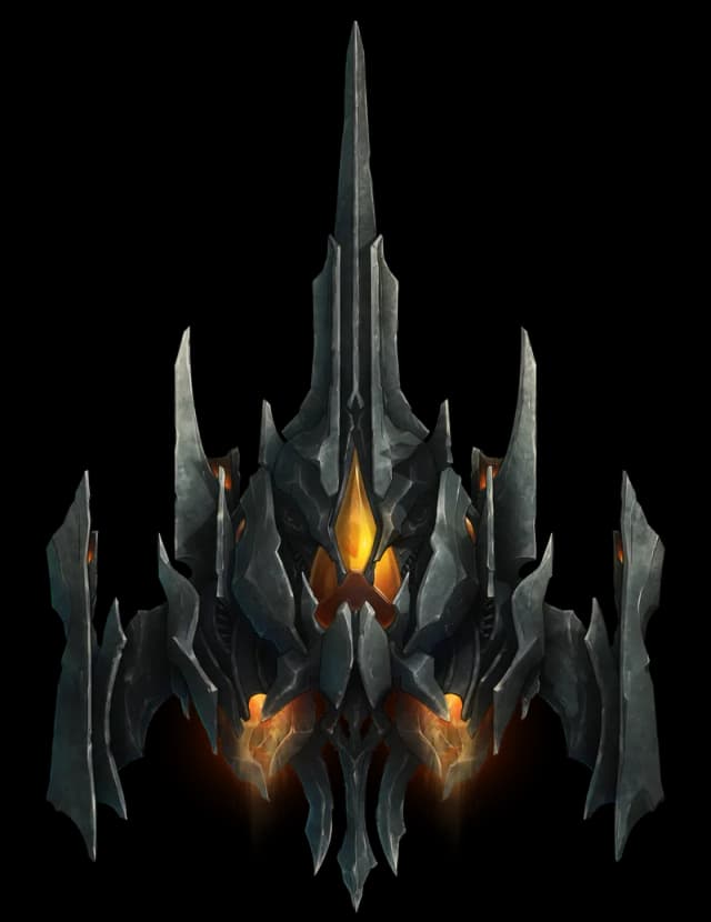 The Dark Crown map, Original Exterior variant