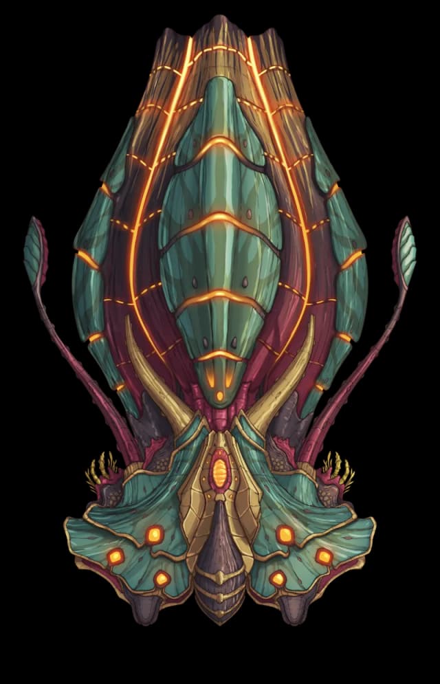 Exuvidax map, Original Exterior variant