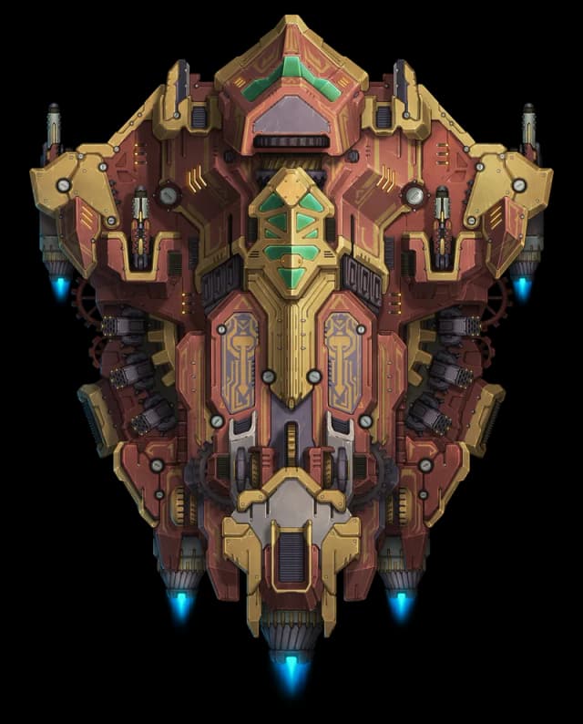 The Aegis map, Original Exterior variant