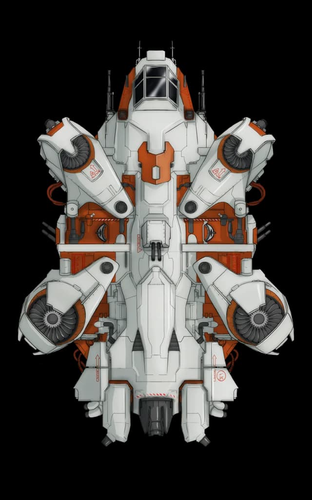 Jacana map, Original Exterior variant